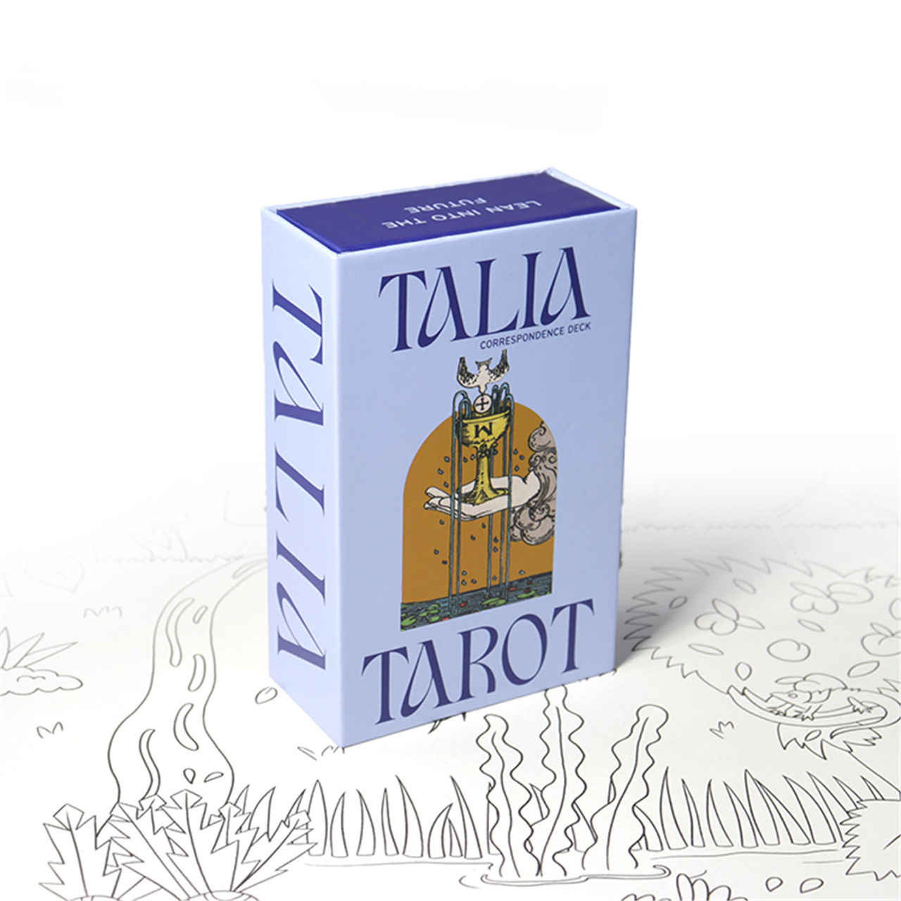 Custom Blue - Themed Tarot Cards Deck (1).JPG