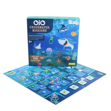 Customized educational board games for children