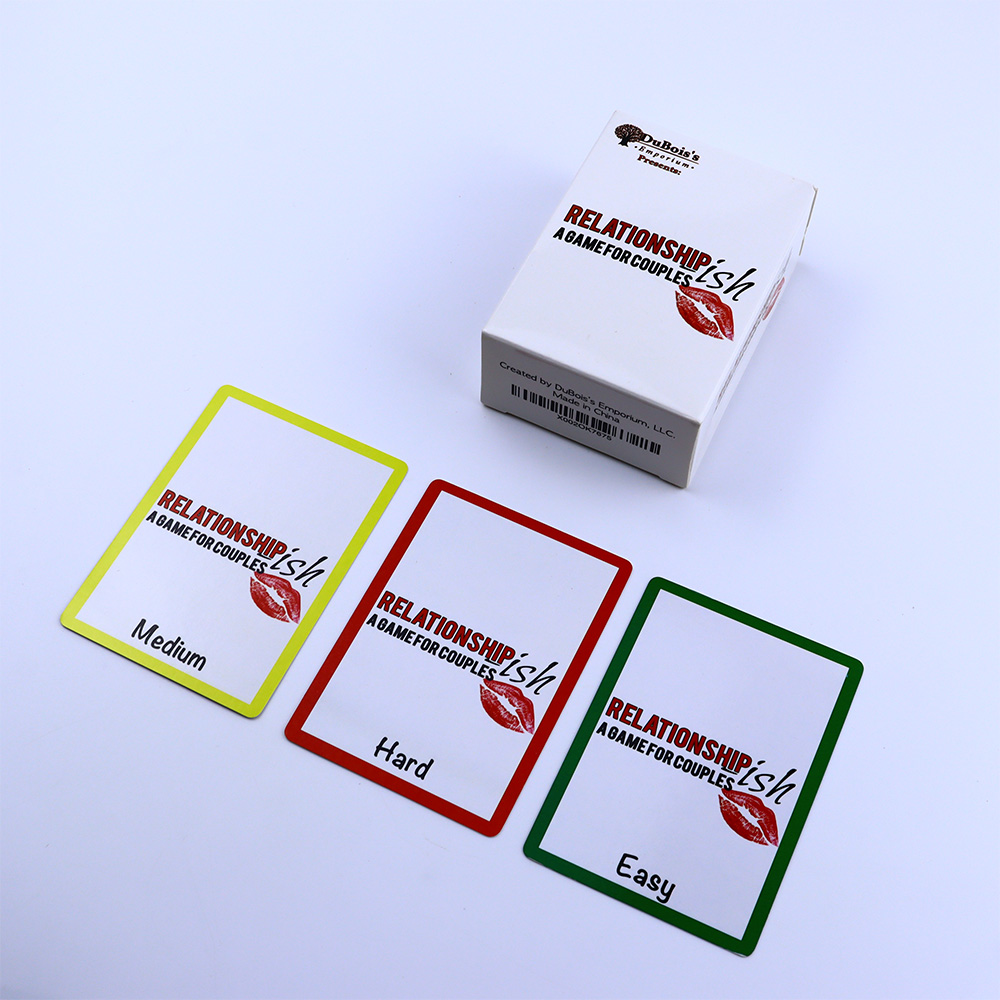Relationshipish Custom Couple Card Game