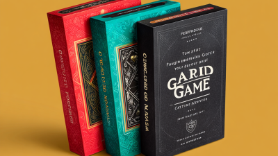 Top 10 Personalized Card Games to Enhance Your Game Night Experience