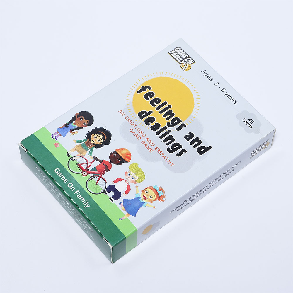 Feelings and Dealings Custom Children's Emotion Card Game