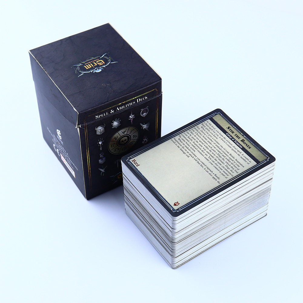 Grim Hollow Spell & Abilities Custom Trading Cards