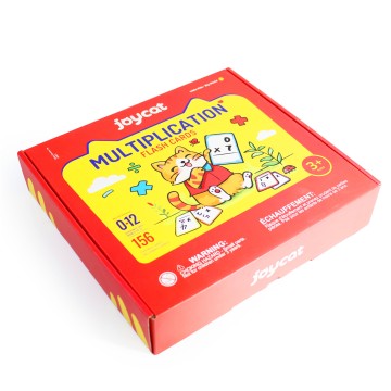 Joycat Multiplication Flash Cards Set with Accessories