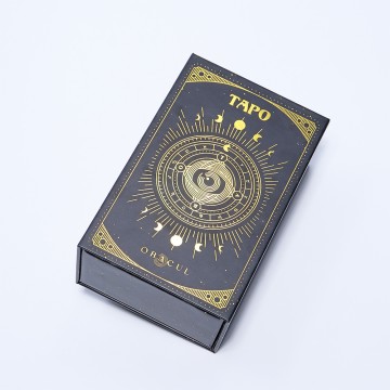 Custom Black & Gold Celestial Tarot Cards