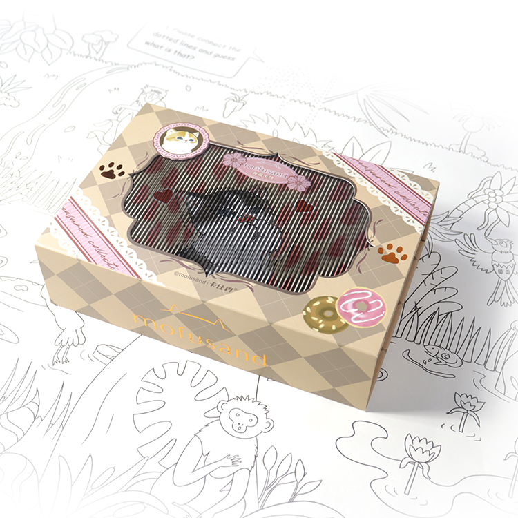 Customized cat-themed blind box set