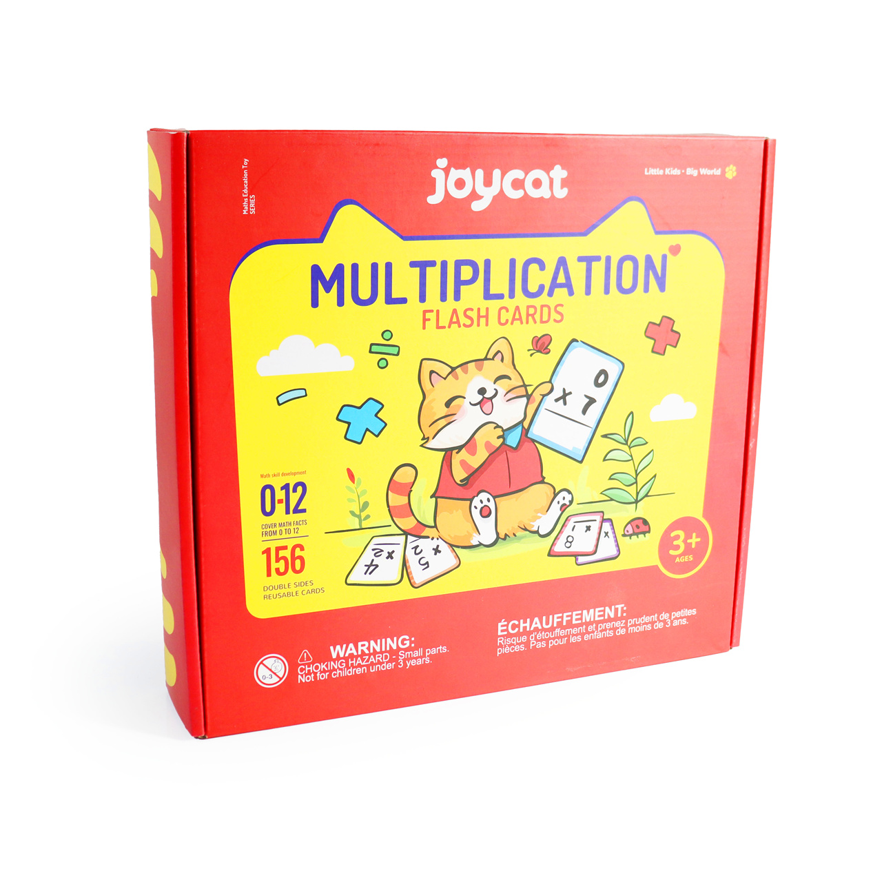 Joycat Multiplication Flash Cards Set with Accessories