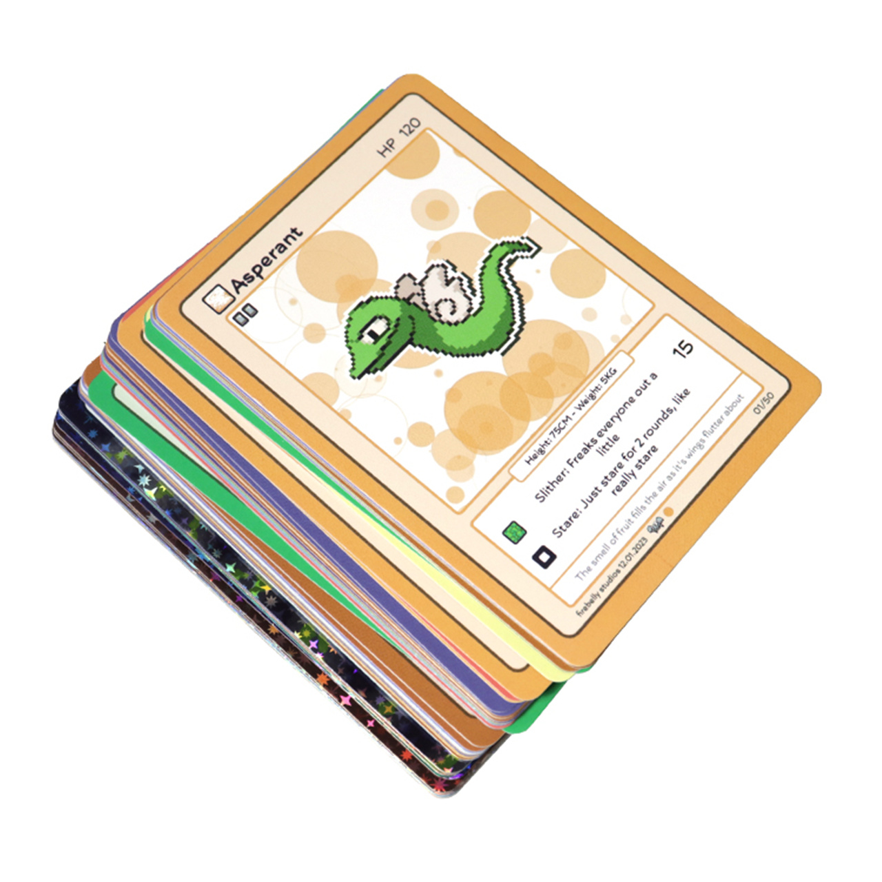 Custom Cartoon Holographic Trading Cards Set (1).JPG