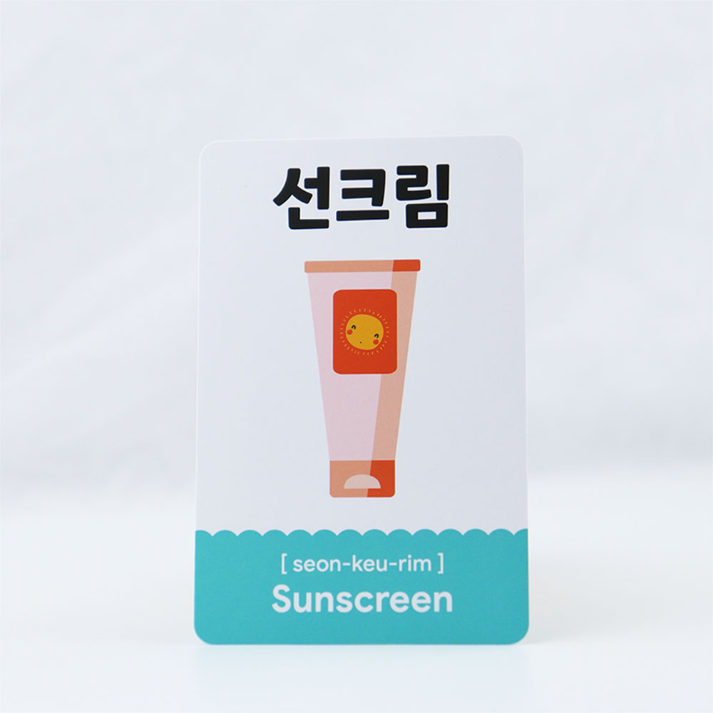 Korean Children's Educational Flashcards (10)