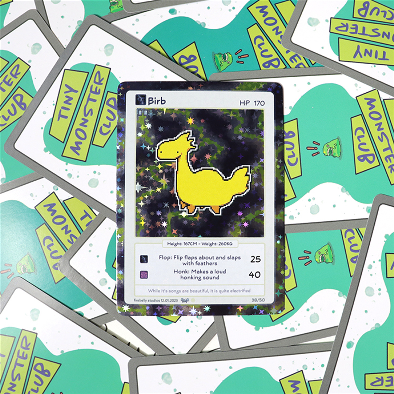 Custom Cartoon Holographic Trading Cards Set (7).JPG